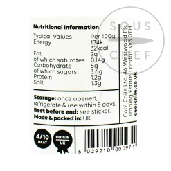 Cool Chile Co Mexican Ingredients|Sauces & Condiments^Tomatillo Salsa, 260g