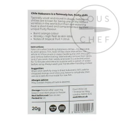 Cool Chile Co Mexican Ingredients|Herbs & Spices^Whole Habanero Chillies, 20g