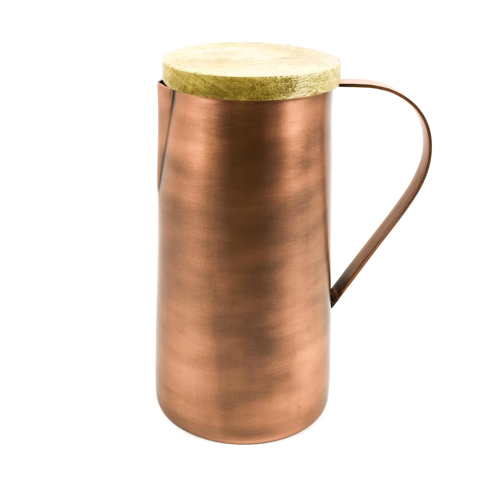 Urban Nature Culture Tableware Brands^Copper & Mango Wood Water Jug, 1250ml