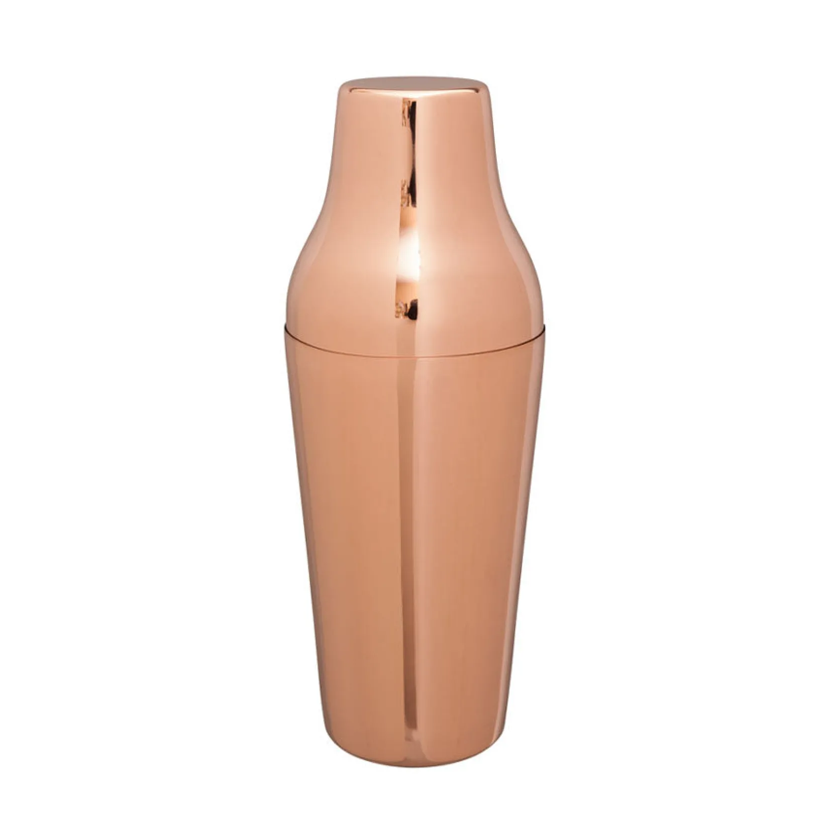 Cocktail'd Cocktail Making & Barware^Copper Plated French Cocktail Shaker, 600ml