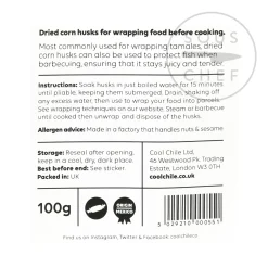 Cool Chile Co Ingredients Brands|Mexican Ingredients^Corn Husks, 100g