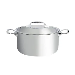 De Buyer French Ingredients|Pots & Pans^Affinity Stainless Steel Casserole Pan with Lid