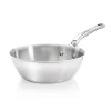 De Buyer Pots & Pans^Affinity Stainless Steel Curved Saute Pan