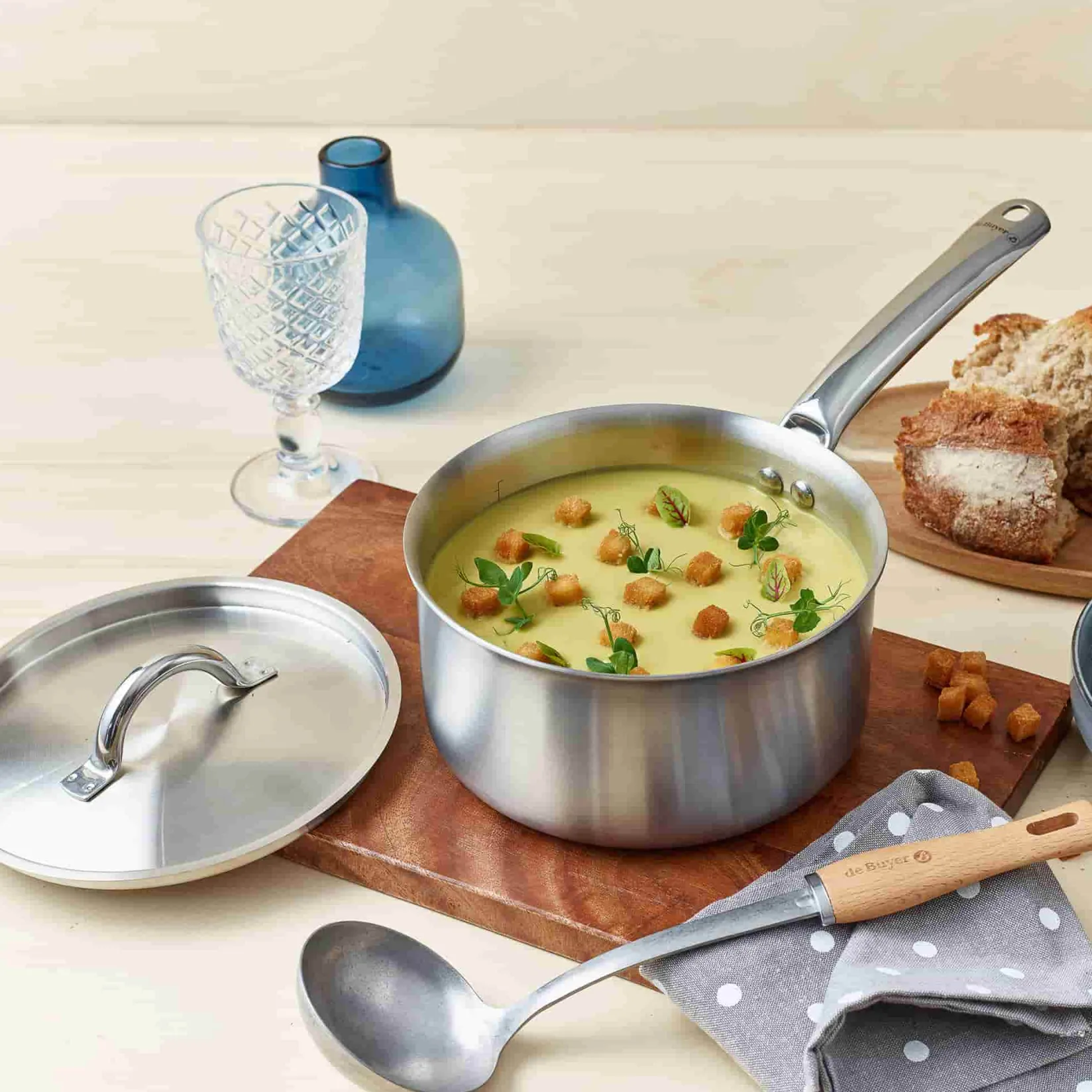 De Buyer French Ingredients|Pots & Pans^Alchimy Saucepan, 20cm