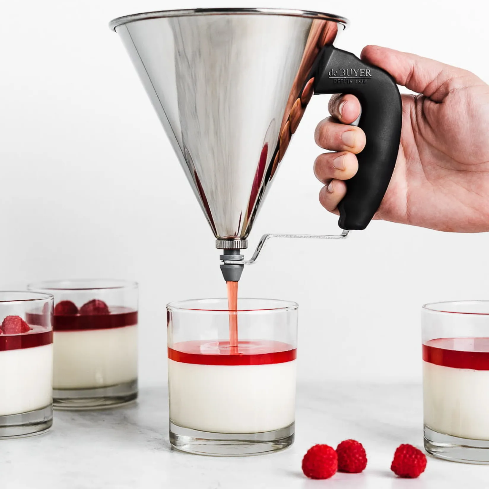 De Buyer French Ingredients|Kitchen Tools & Utensils^Kwik Mini Piston Funnel