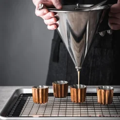 De Buyer French Ingredients|Baking Supplies & Equipment^Kwik Pro Piston Funnel with Stand