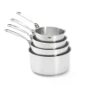 De Buyer Pots & Pans^Milady 4 Piece Saucepan Set