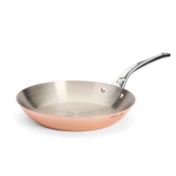 De Buyer Pots & Pans^Prima Matera Induction Copper Frying Pan with Stainless Steel Handle
