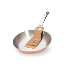 De Buyer Pots & Pans^Prima Matera Induction Copper Frying Pan with Stainless Steel Handle