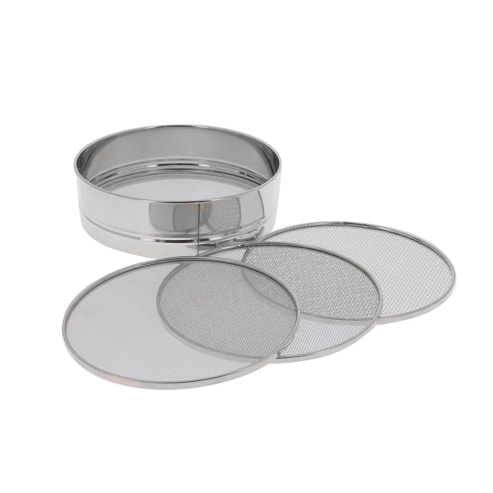 De Buyer French Ingredients|Kitchen Tools & Utensils^Stainless Steel Sieve with Interchangeable Mesh