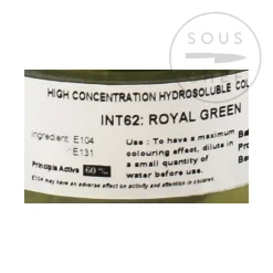 Deco Relief Ingredients Brands|Baking Ingredients^Intense Green Food Colour, 50g