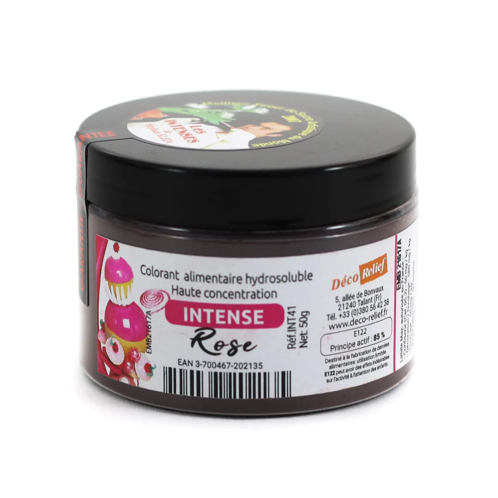 Deco Relief Ingredients Brands|Baking Ingredients^Intense Pink Food Colour, 50g