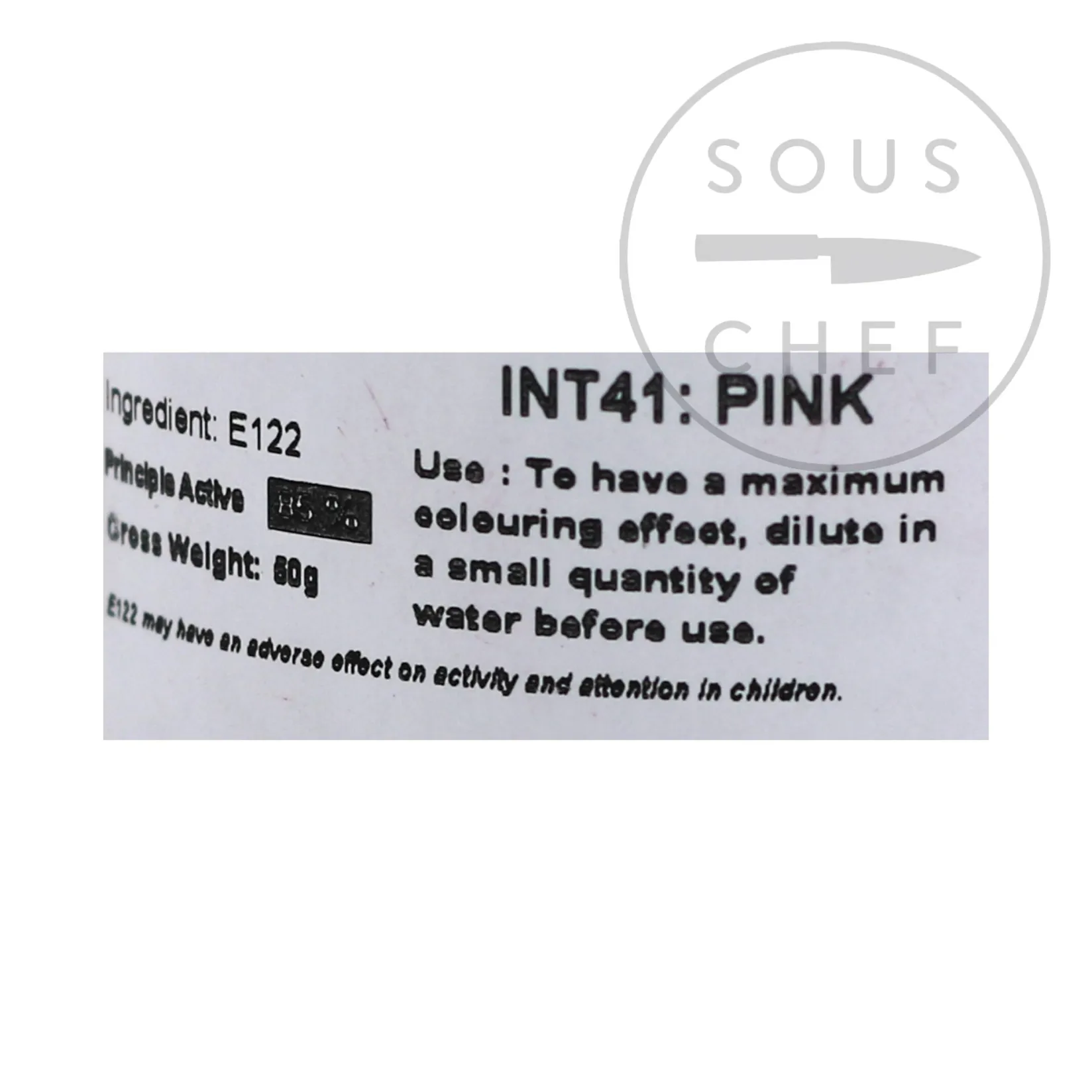 Deco Relief Ingredients Brands|Baking Ingredients^Intense Pink Food Colour, 50g