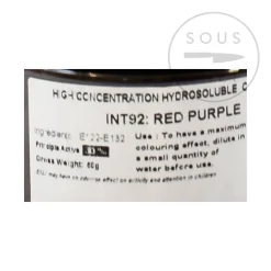 Deco Relief Ingredients Brands|Baking Ingredients^Intense Purple Food Colour, 50g
