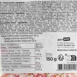 Deco Relief Ingredients Brands|Baking Ingredients^Pink & Gold Decorating Mix, 150g