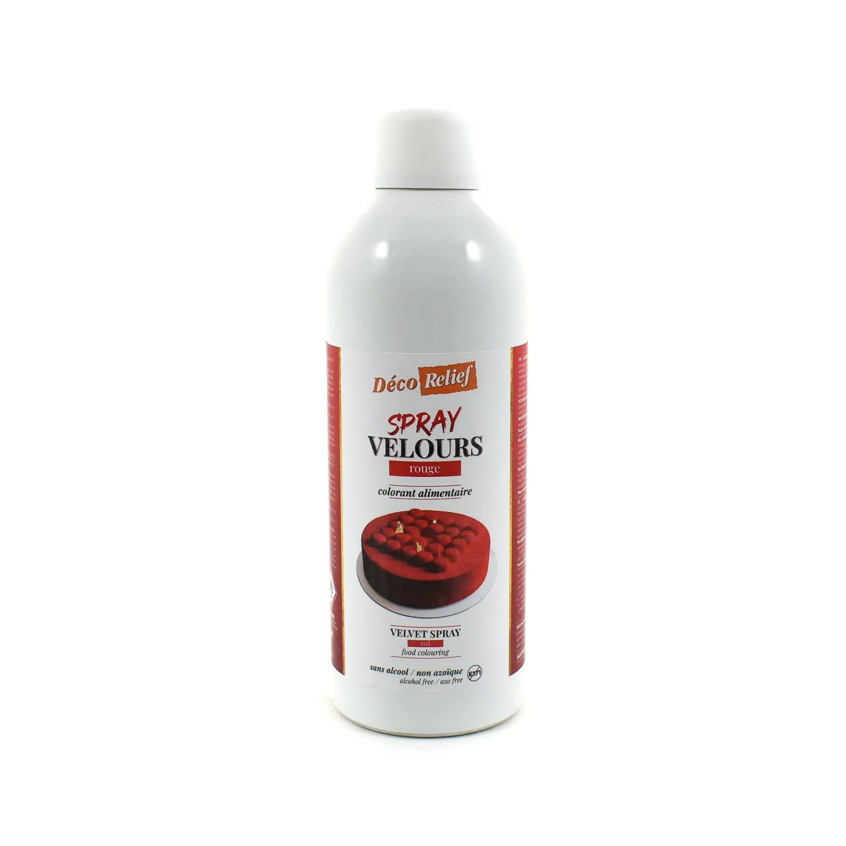 Deco Relief Ingredients Brands|French Ingredients^Red Velvet Spray, 400ml