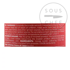 Deco Relief Ingredients Brands|French Ingredients^Red Velvet Spray, 400ml