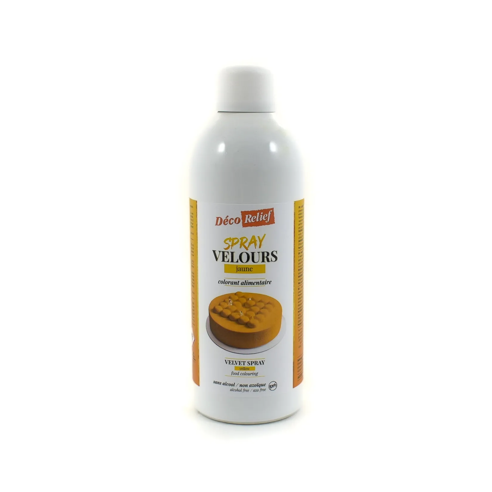 Deco Relief Ingredients Brands|French Ingredients^Yellow Velvet Spray, 400ml