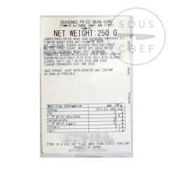 Yamato Ingredients Brands|Japanese Ingredients^Deep-Fried Beancurd Sheets, 250g