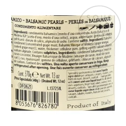 Defrutum Italian Ingredients|Oil, Vinegar & Dressings^Balsamic Pearls, 370g