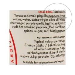 Delicioso Ingredients Brands|Spanish Ingredients^Salsa Brava, 165g