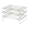 Dexam Baking Supplies & Equipment^Set of 3 Stackable Cooling Racks, 34x25cm