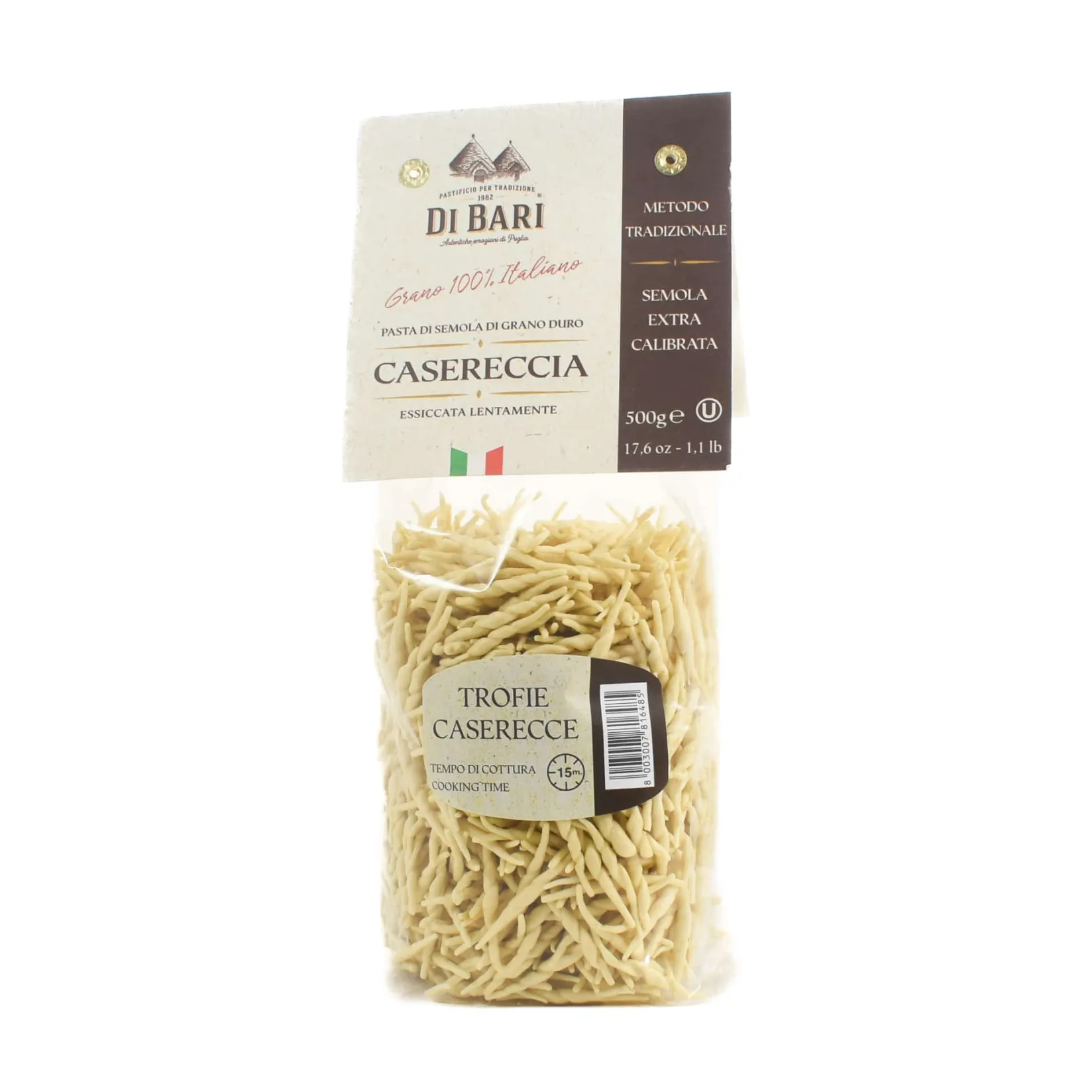 Newlat Food SPA Ingredients Brands|Pasta, Rice & Beans^Di Bari Trofie Pasta, 500g