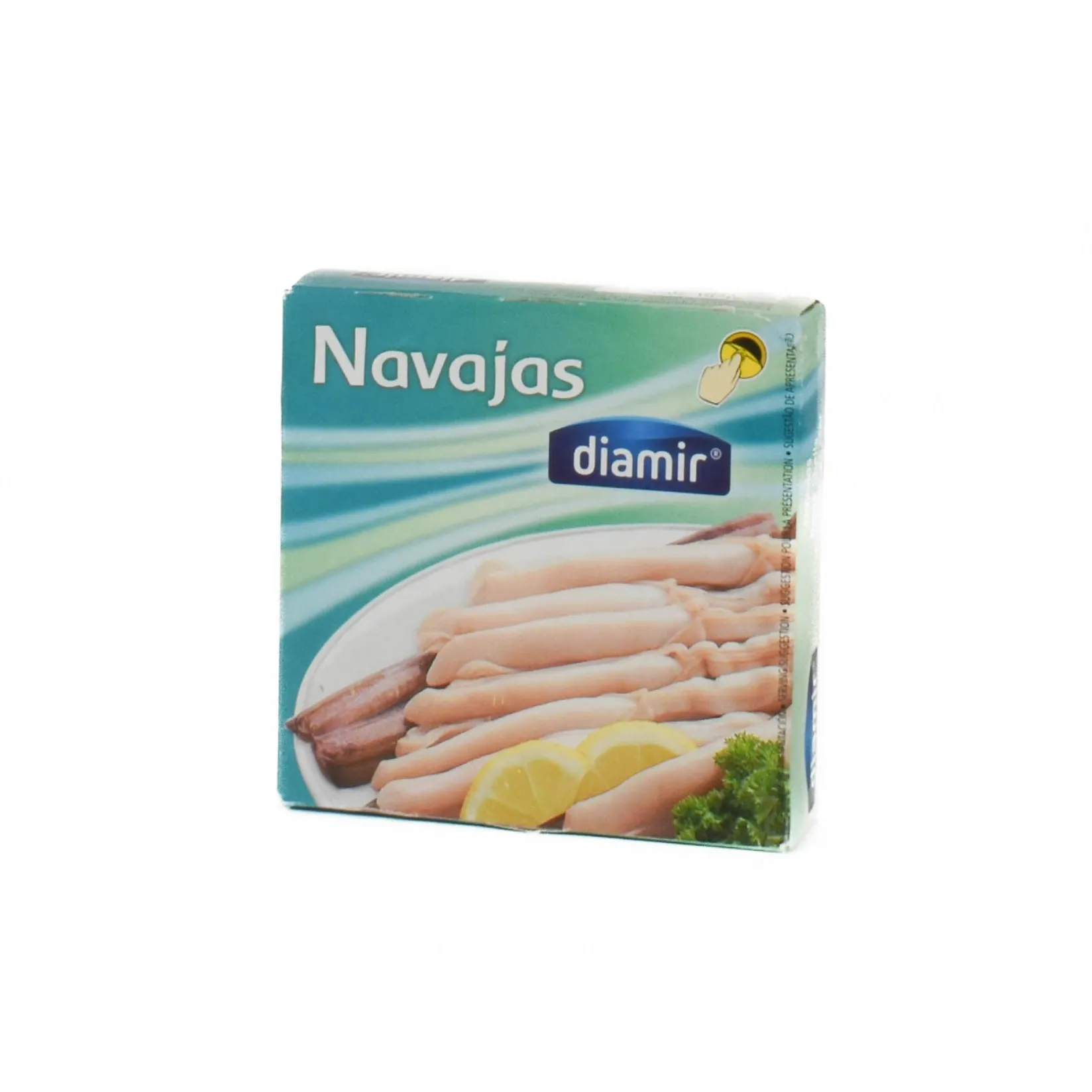 Diamir Ingredients Brands|Spanish Ingredients^Chilean Razor Clams in Brine, 120g