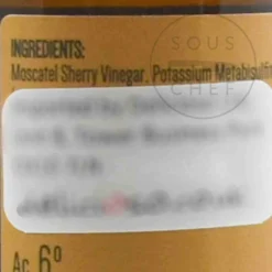 Dios Baco Ingredients Brands|Spanish Ingredients^Moscatel Sherry Vinegar, 250ml