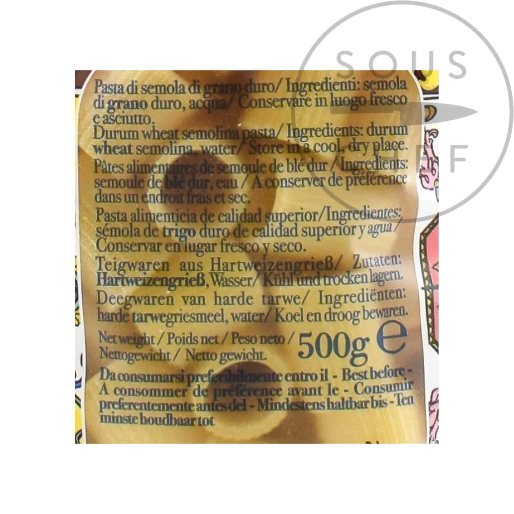 Dolce & Gabbana Italian Ingredients|Pasta, Rice & Beans^Gragnano IGP Mezzi Rigatoni, 500g