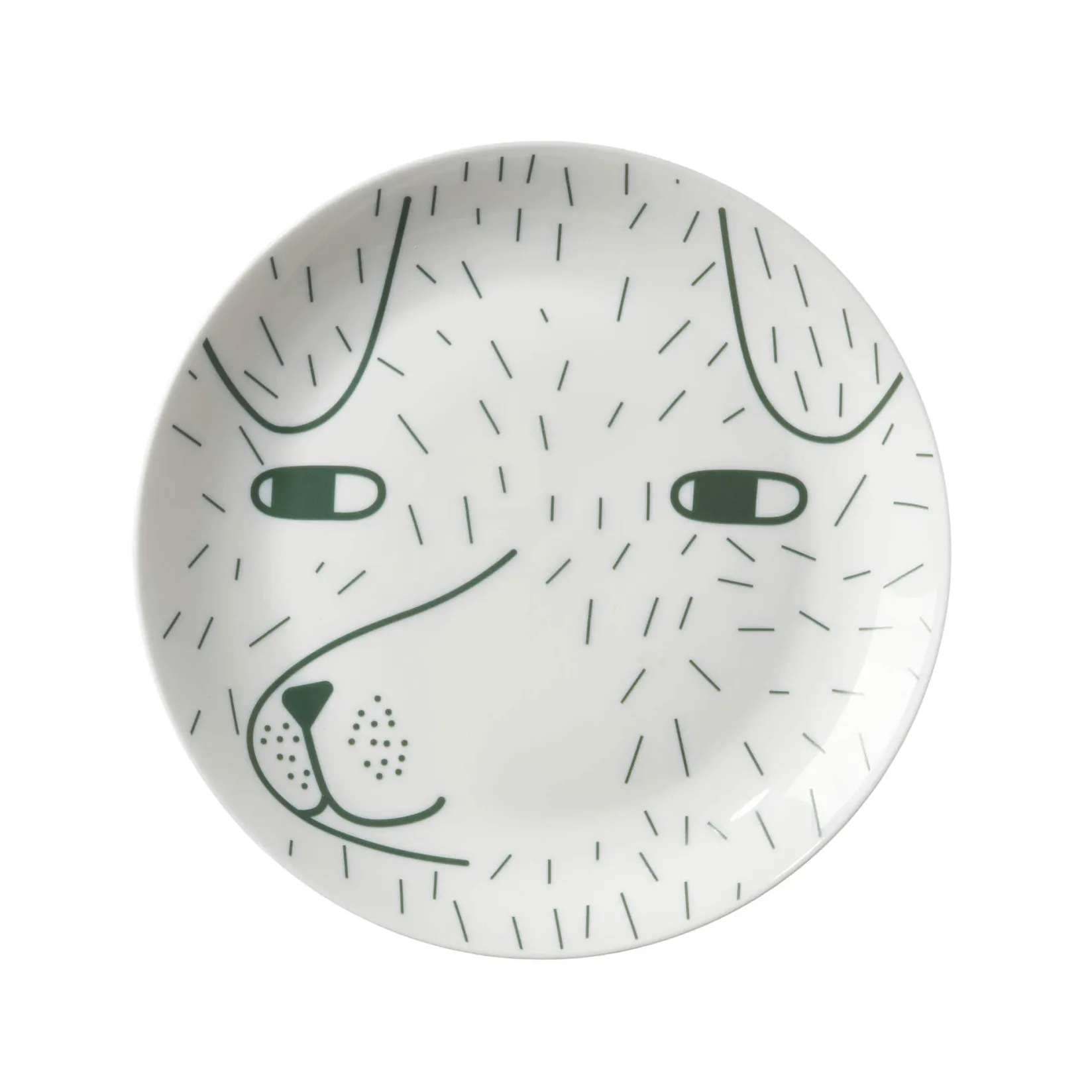 Donna Wilson Tableware Brands|Crockery & Dinnerware^Scamp Dog Plate, 21cm