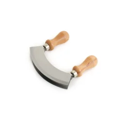 Springerle & Co Kitchen Knives^Double Bladed Mezzaluna Herb Knife