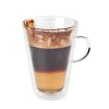 Viejovalle Tableware Brands^Double-Walled Borosilicate Glass Tall Coffee Cup, 280ml
