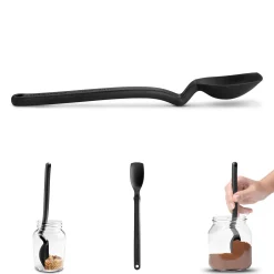 Dreamfarm Kitchen Tools & Utensils^Black Supoon Silicone Spoon
