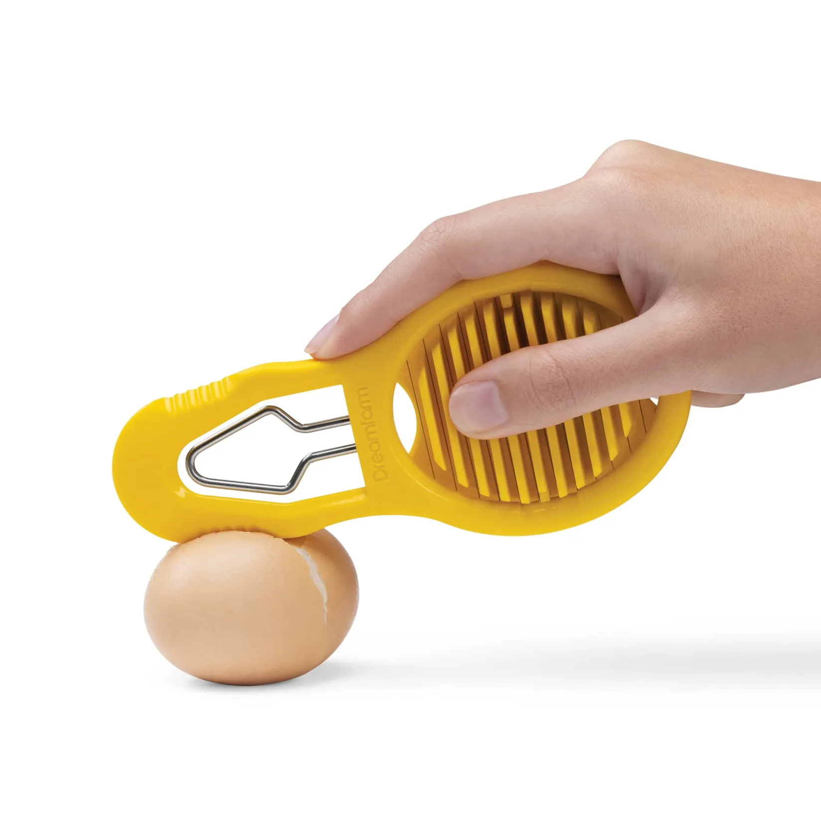 Dreamfarm Kitchen Tools & Utensils^Yellow Eggler Egg Peeler and Slicer