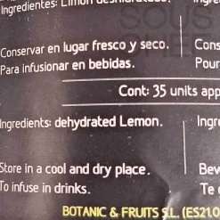 Botanic & Fruits Ingredients Brands|Baking Ingredients^Dried Lime Slices in Jar, 55g