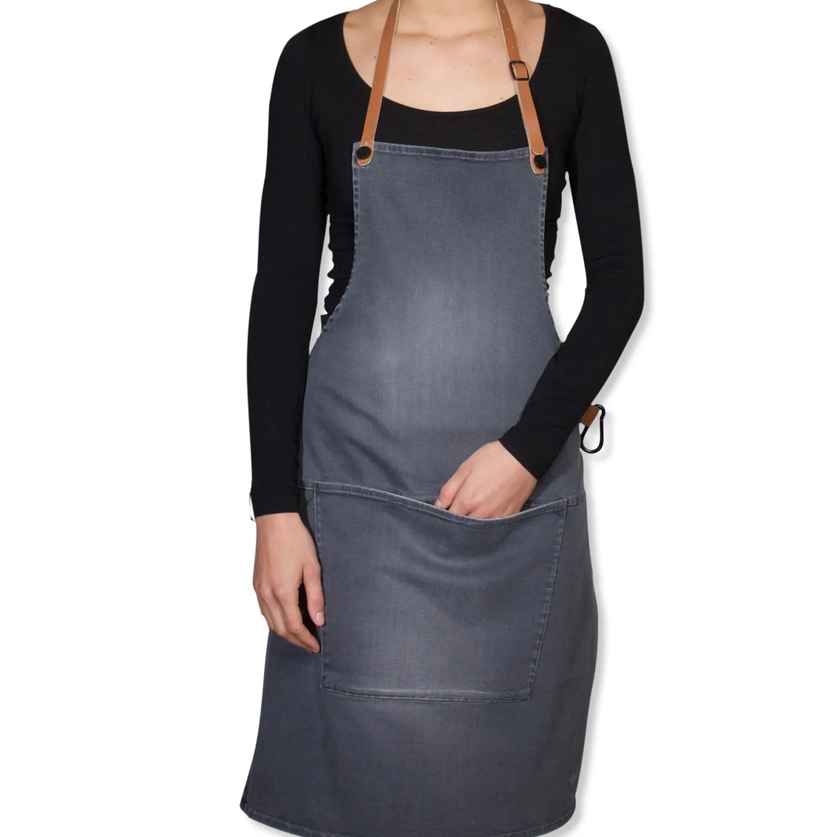 Dutchdeluxes Kitchen Textiles & Clothing^Canvas BBQ Apron in Washed Grey