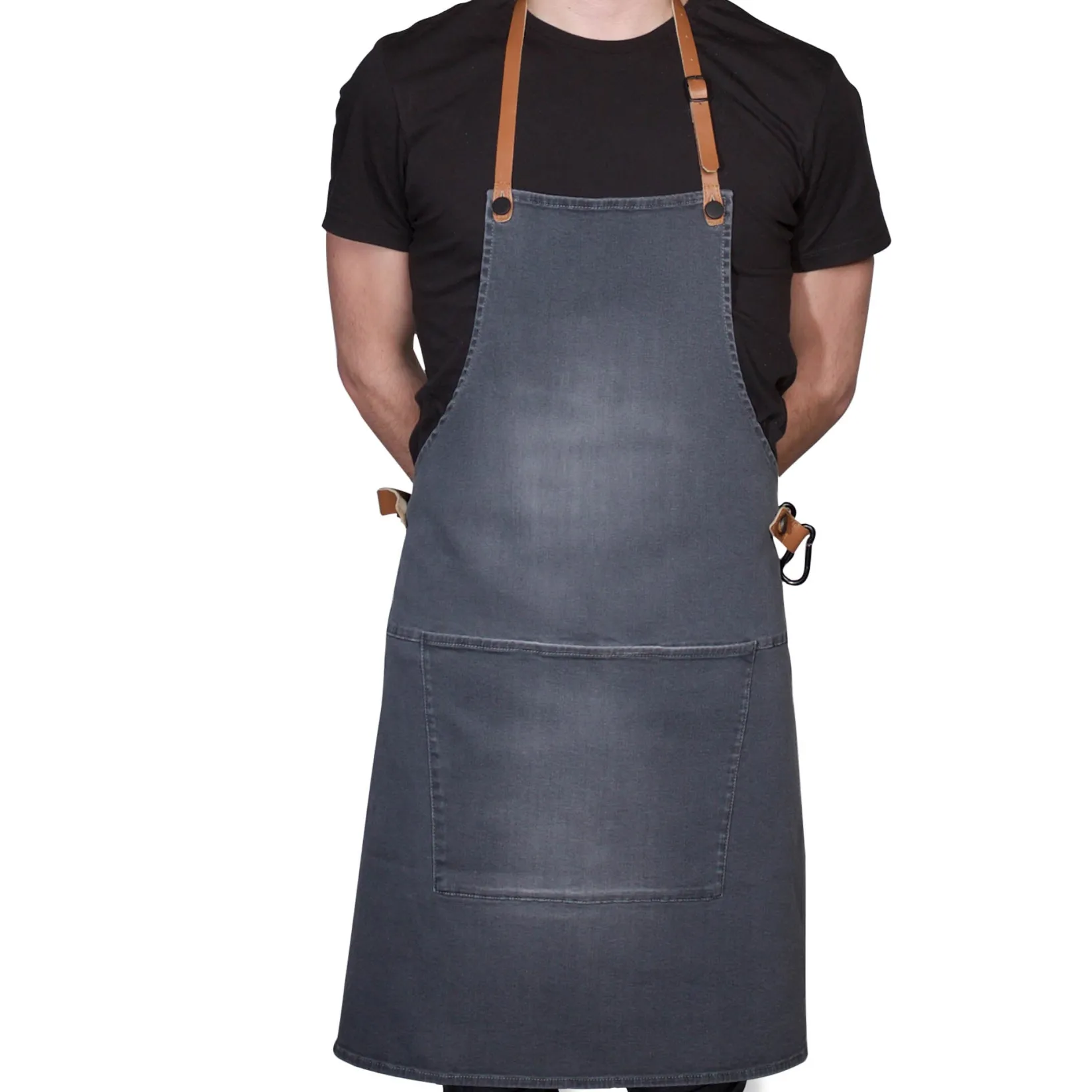 Dutchdeluxes Kitchen Textiles & Clothing^Canvas BBQ Apron in Washed Grey