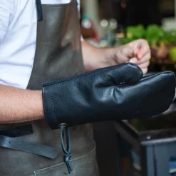 Dutchdeluxes Kitchen Textiles & Clothing^Classic Oven Glove in Classic Brown