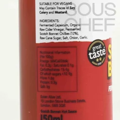 Eaten Alive Ingredients Brands|Sauces & Condiments^Scotch Bonnet Hot Sauce, 150ml