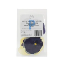 Sous Chef Ingredients Brands|Baking Ingredients^Edible Dried & Pressed Giant Pansies, 8 pieces