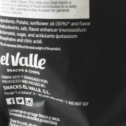 el Valle Ingredients Brands|Spanish Ingredients^Black Truffle Crisps, 150g