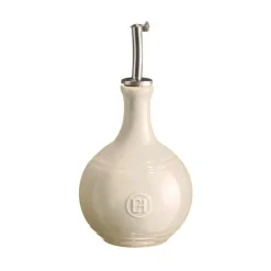 Emile Henry Jugs & Bottles|Tableware Brands^Cream Round Oil Bottle, 400ml
