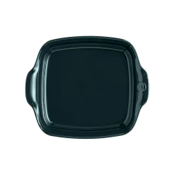 Emile Henry French Ingredients|Baking Supplies & Equipment^Dark Teal Square Roasting Dish, 24cm