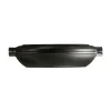 Emile Henry French Ingredients|Pots & Pans^Delight Black Ceramic Induction Tarte Tatin Set, 32.5cm