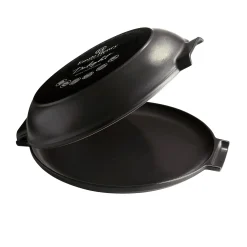 Emile Henry French Ingredients|Pots & Pans^Delight Black Ceramic Induction Tarte Tatin Set, 32.5cm