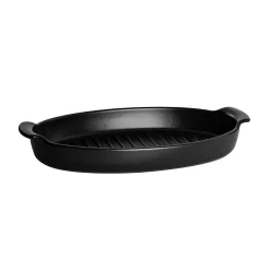 Emile Henry Bbq & Smoking^Limited Edition Black BBQ Griddle, 42.5x25cm