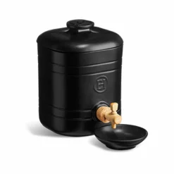 Emile Henry Pickling, Preserving & Fermenting Jars^Vinaigrier, 2 litre