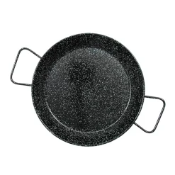 La Ideal Spanish Ingredients|Pots & Pans^Enamelled 8 Person Paella Pan, 33.5cm