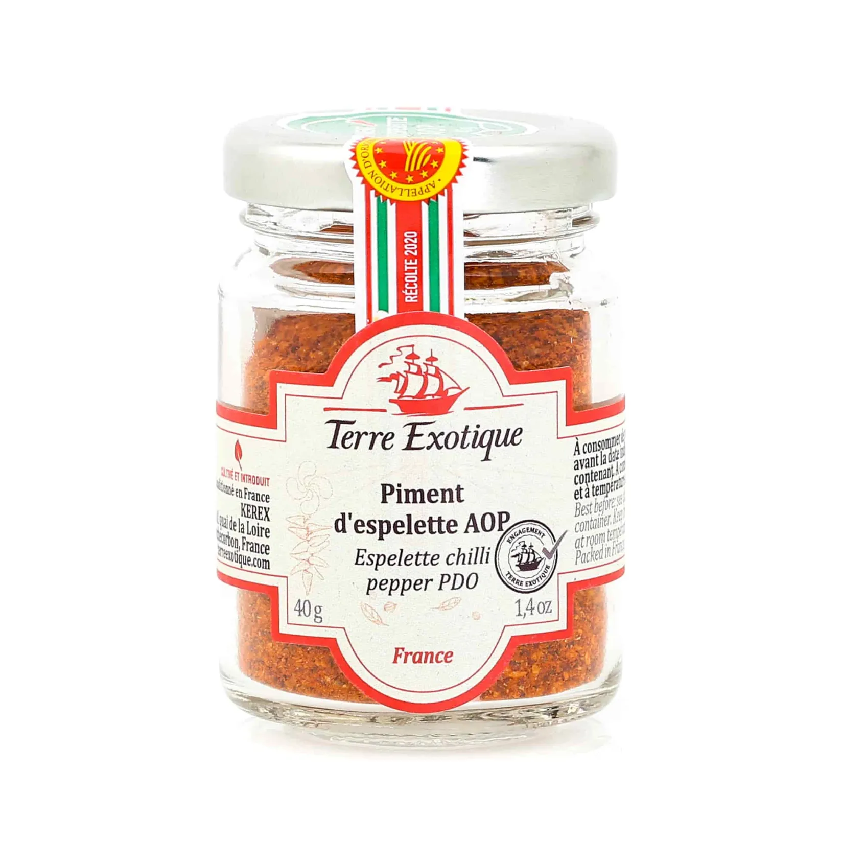 Terre Exotique French Ingredients|Herbs & Spices^Espelette Pepper, 40g
